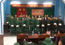 UBND xã Hoà Mỹ Tây long trọng tổ chức buổi gặp mặt, tặng quà Thanh niên lên đường nhập ngũ năm 2025.
