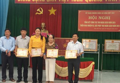 UBND xã Hòa Mỹ Tây tổ chức hội nghị tổng kết công tác thu ngân sách năm 2024 và triển khai nhiệm vụ, giải pháp công tác thu ngân sách năm 2025.